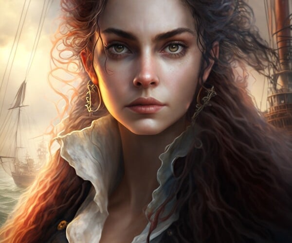 ArtStation - Woman pirate | Artworks