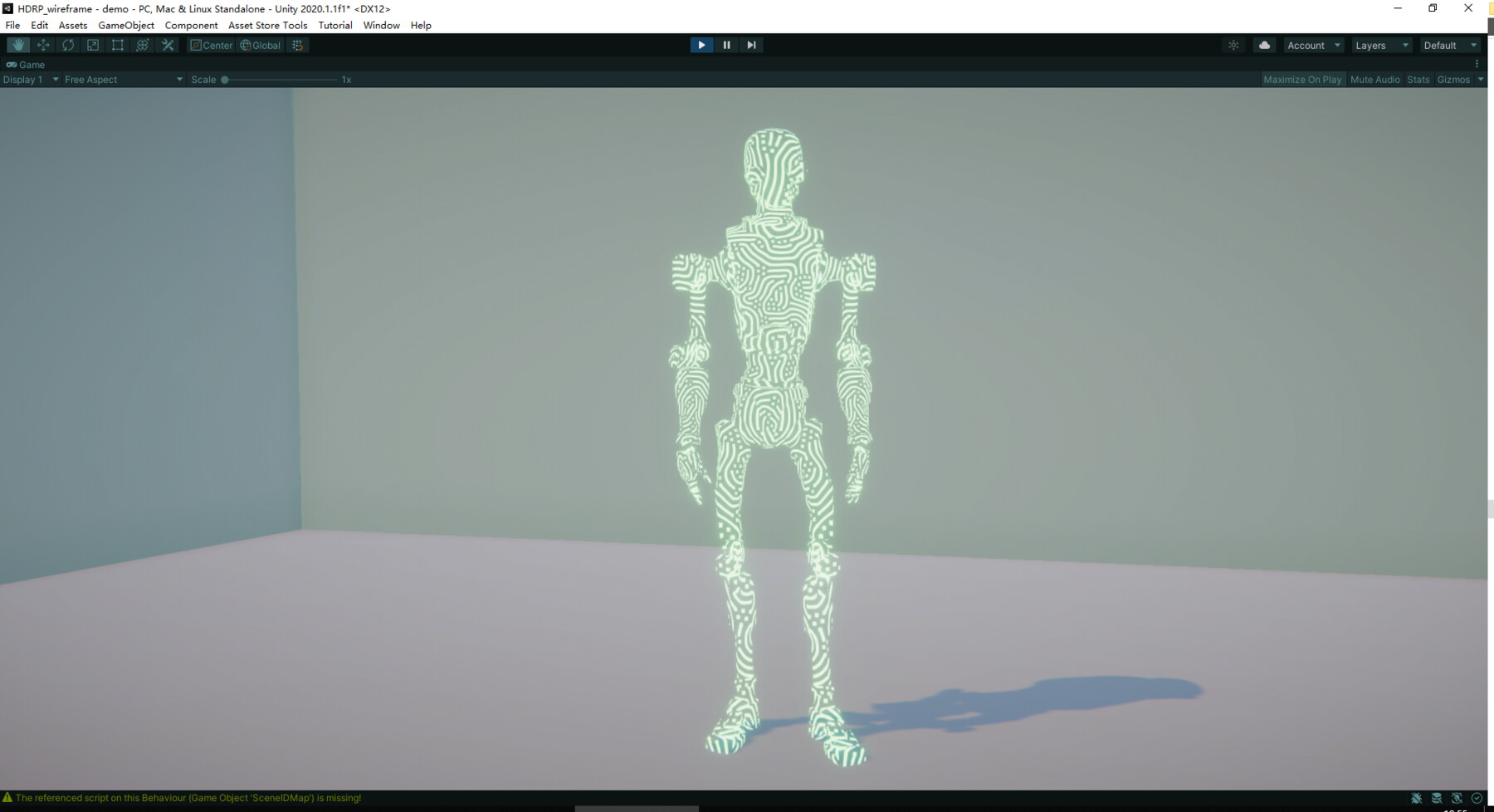ArtStation - Unity VFX - Wireframe Effect | Game Assets