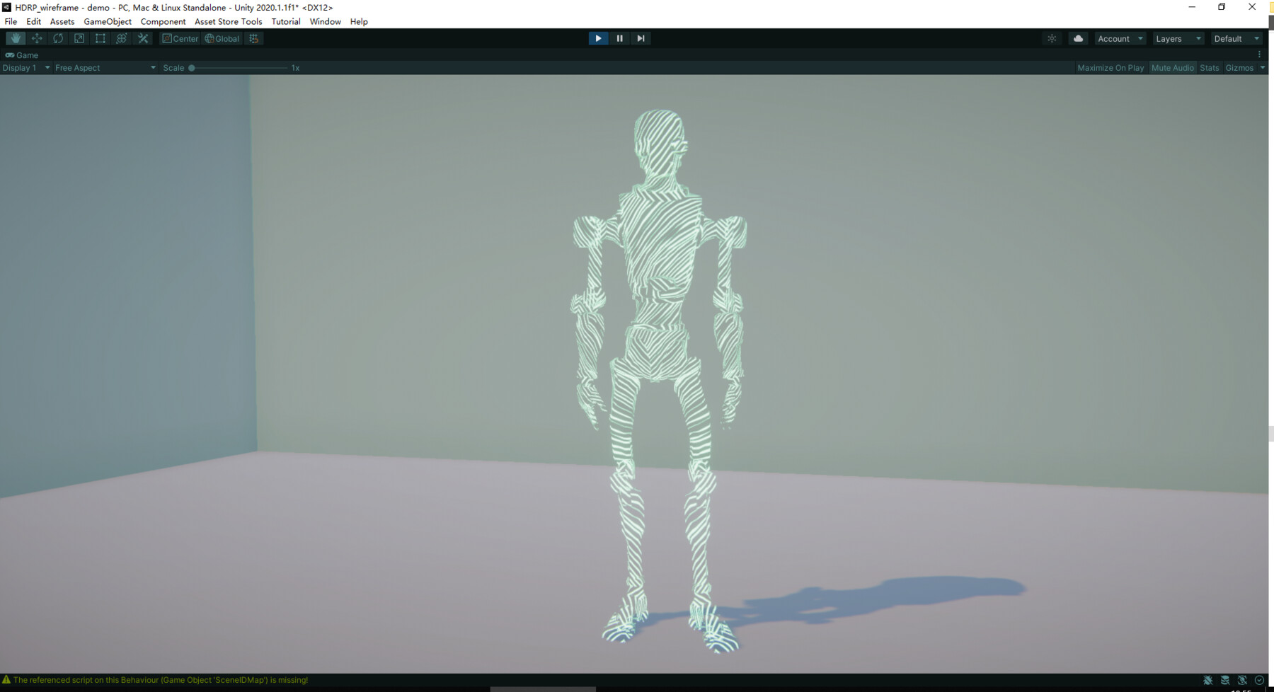 ArtStation - Unity VFX - Wireframe Effect | Game Assets