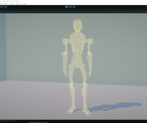ArtStation - Unity VFX - Wireframe Effect | Game Assets