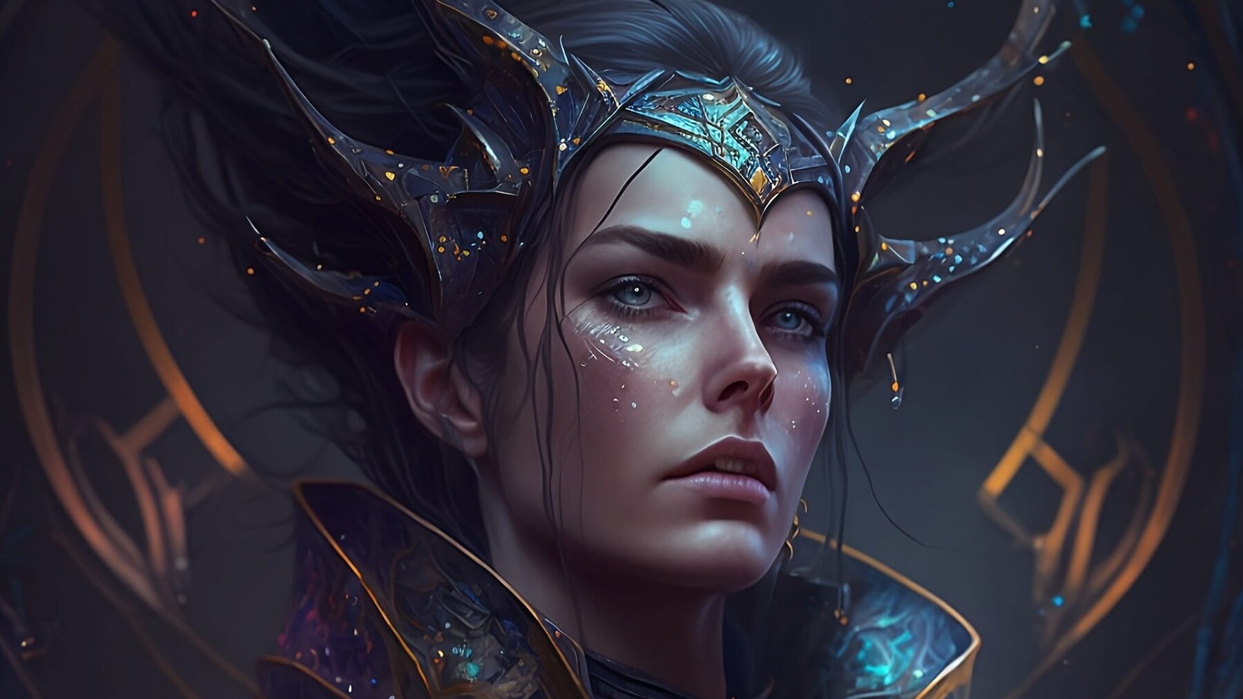 ArtStation - The Cosmic Sorceress | Artworks