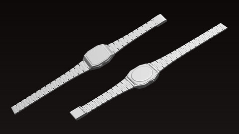 Highpoly Casio Watch  odj/ztl