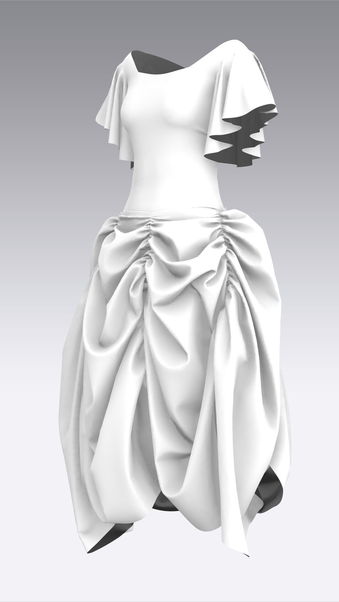 ArtStation - Dress Outfits MD CLO 3D ZPRJ ZPAC project files 3D model ...