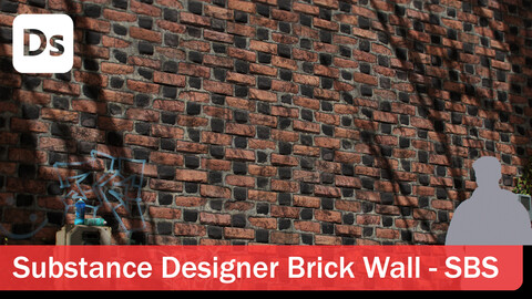Brick Wall - Substance Designer