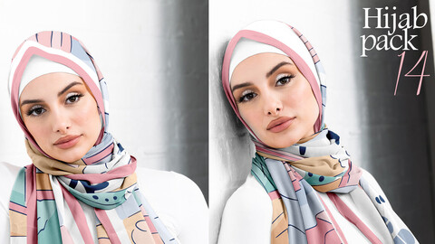Hijab Mockup Pack 14