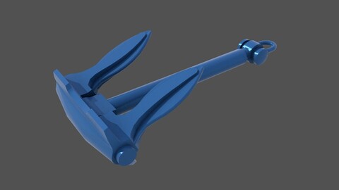 Naval anchor 1-200 scale - 3D PRINTING