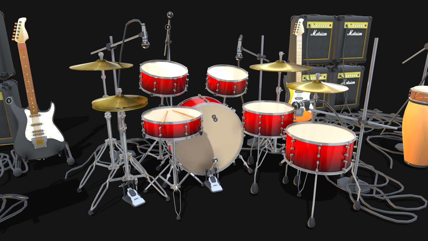 ArtStation - Rock Instrument Pack | Game Assets