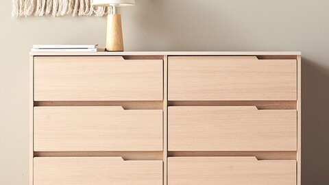 New Harbor Wide 3 Drawer Chest