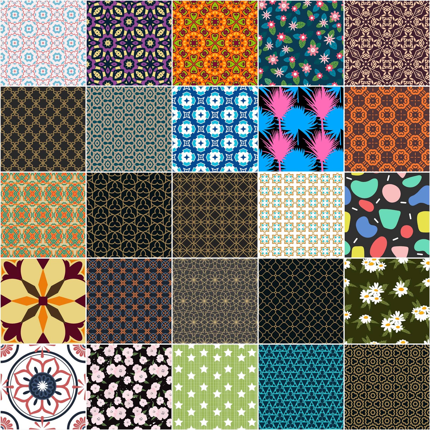 ArtStation - 100 PATTERNS VOL 02 (Tweed, Herringbone Tweed, Dogtooth ...