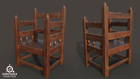 wooden chair