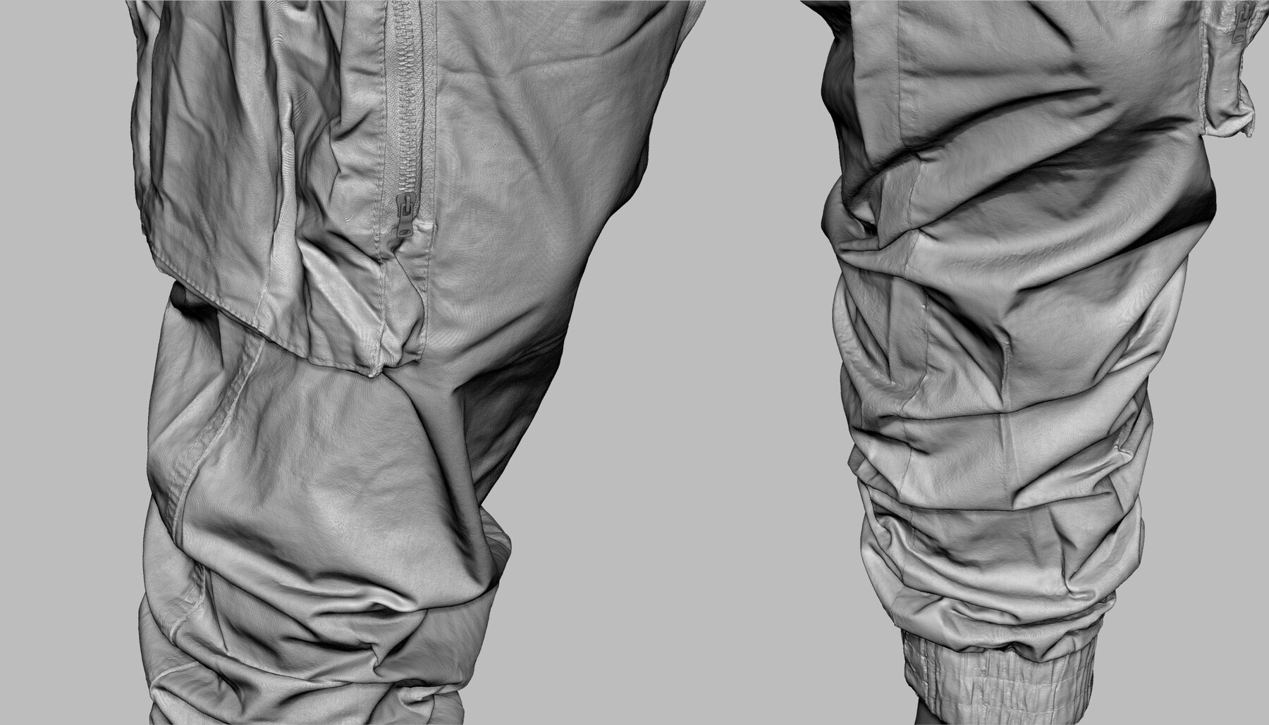 Artstation cargo pants 004 game assets