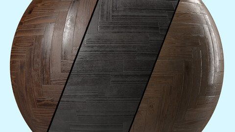 Parquet Materials 2- By 3 color wood Materials PBR 4k By Sbsar