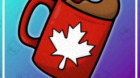 Twitch Emote: Canada Canadian Coffee Mug