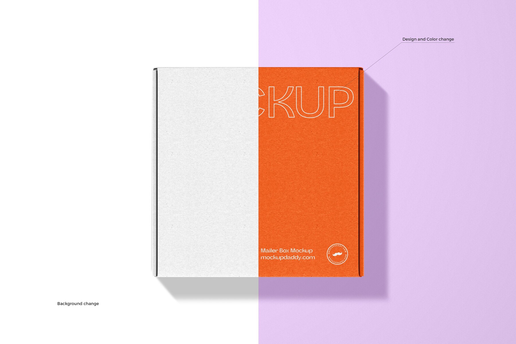 ArtStation Small Square Mailer Box Mockup Artworks