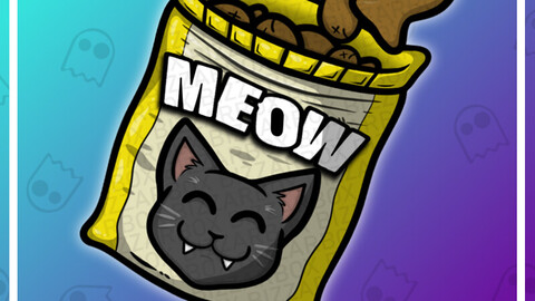 Twitch Emote: Cat Treats