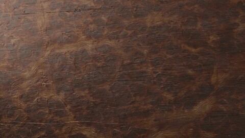 Wooden Beam PBR Texture