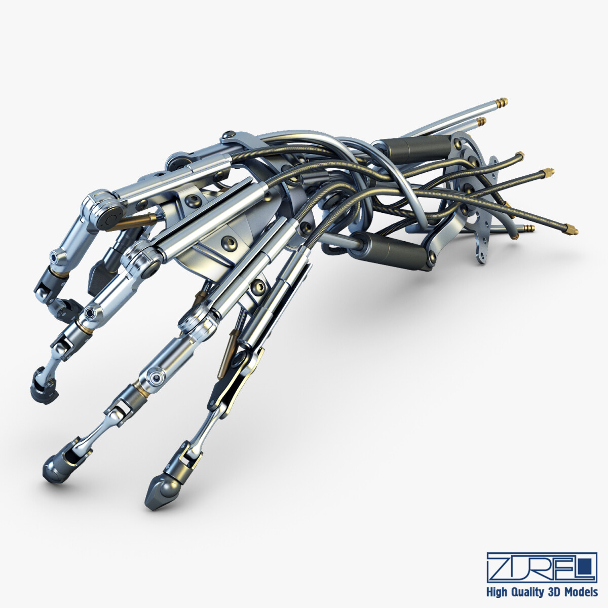 ArtStation - Robotic hand v 2 | Resources