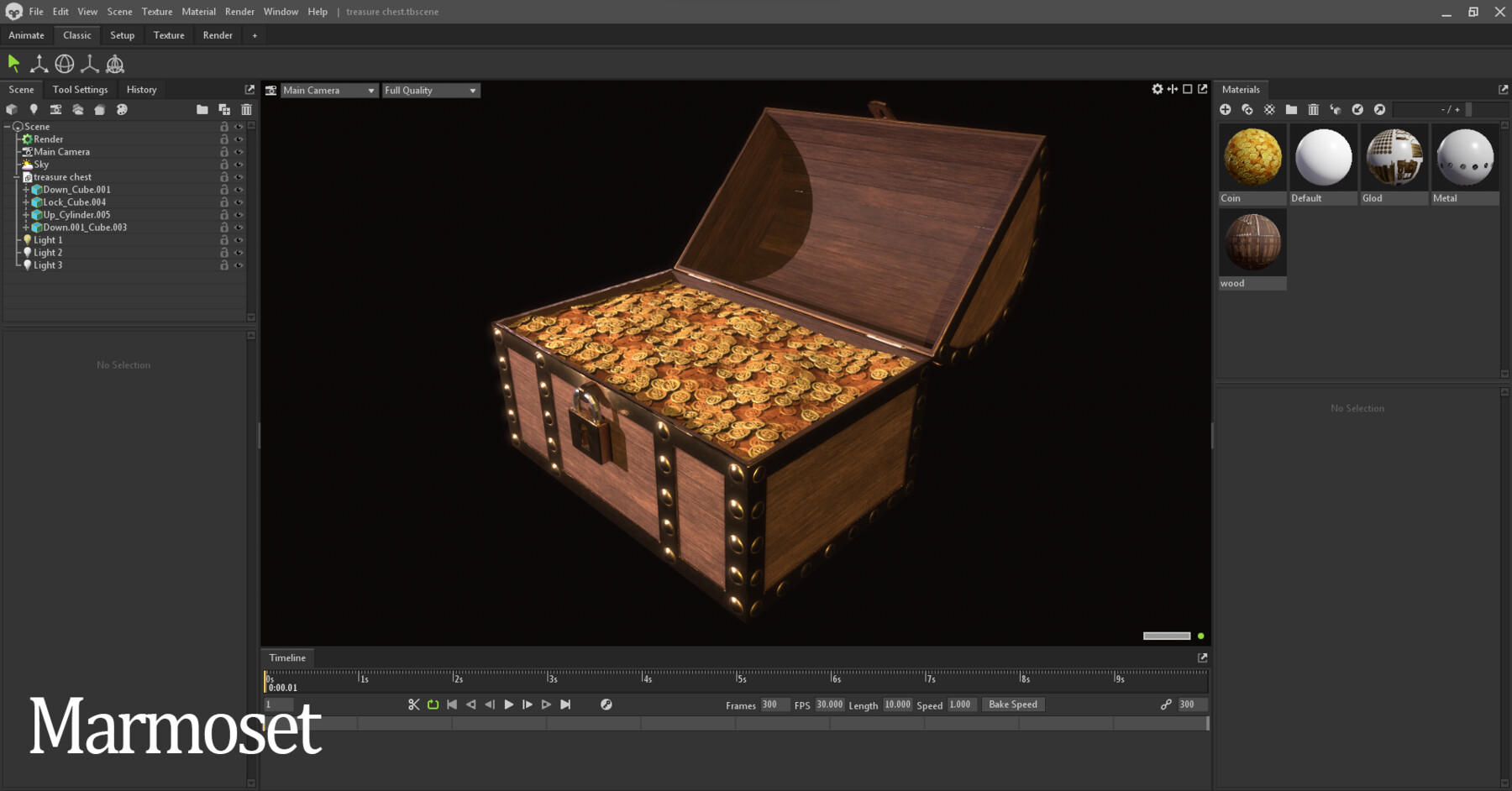 ArtStation - Treasure Chest - Unity Game Ready | Game Assets