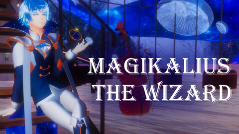 Magikalius The Wizard VRChat Avatar