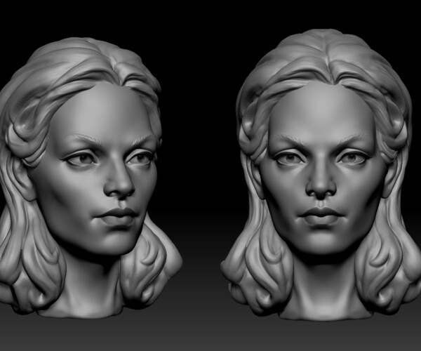 ArtStation Head Sculpting Video 2 hours Tutorials