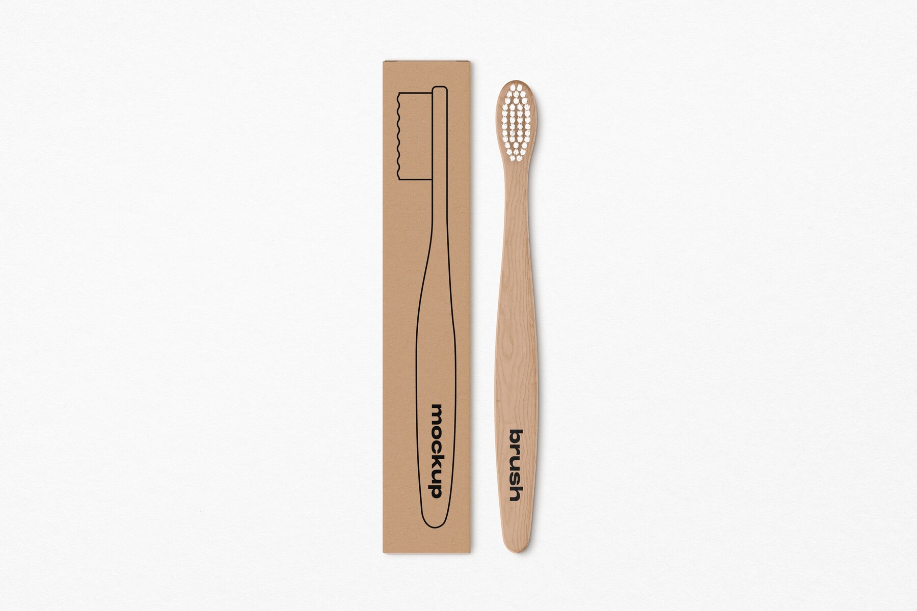 ArtStation - Bamboo Toothbrush Mockup | Artworks