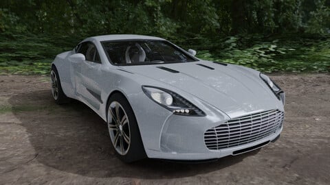 Aston Martin ONE-77 with Engine Sounds