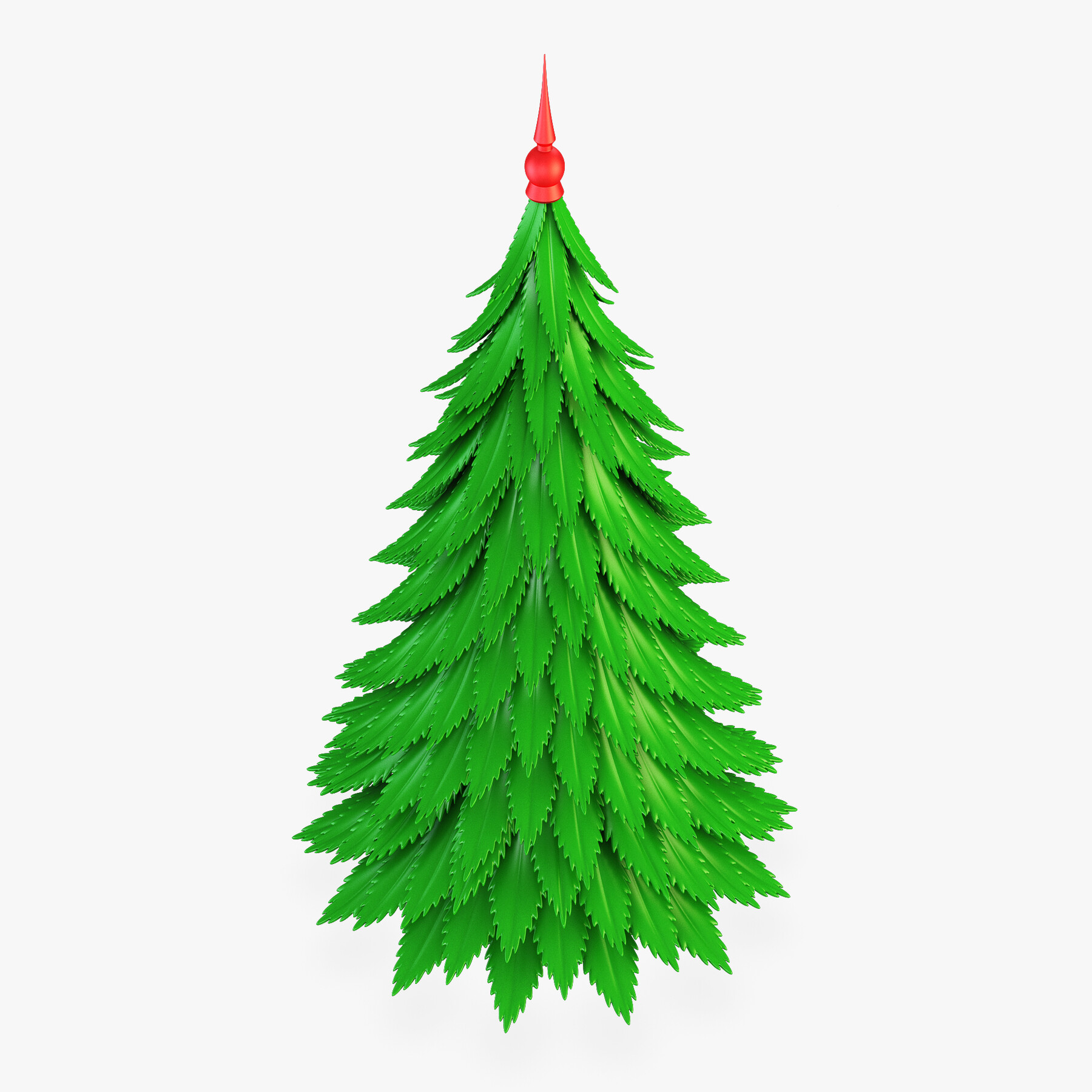 ArtStation Cartoon Christmas Tree v 1 Resources