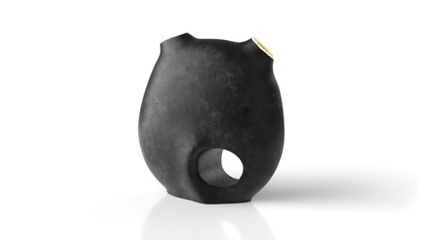 Austrian Moon Vase Sculpture - Carl Auböck