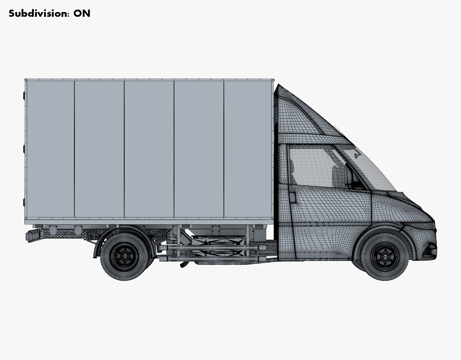 ArtStation - Generic Box Truck v 2 | Resources