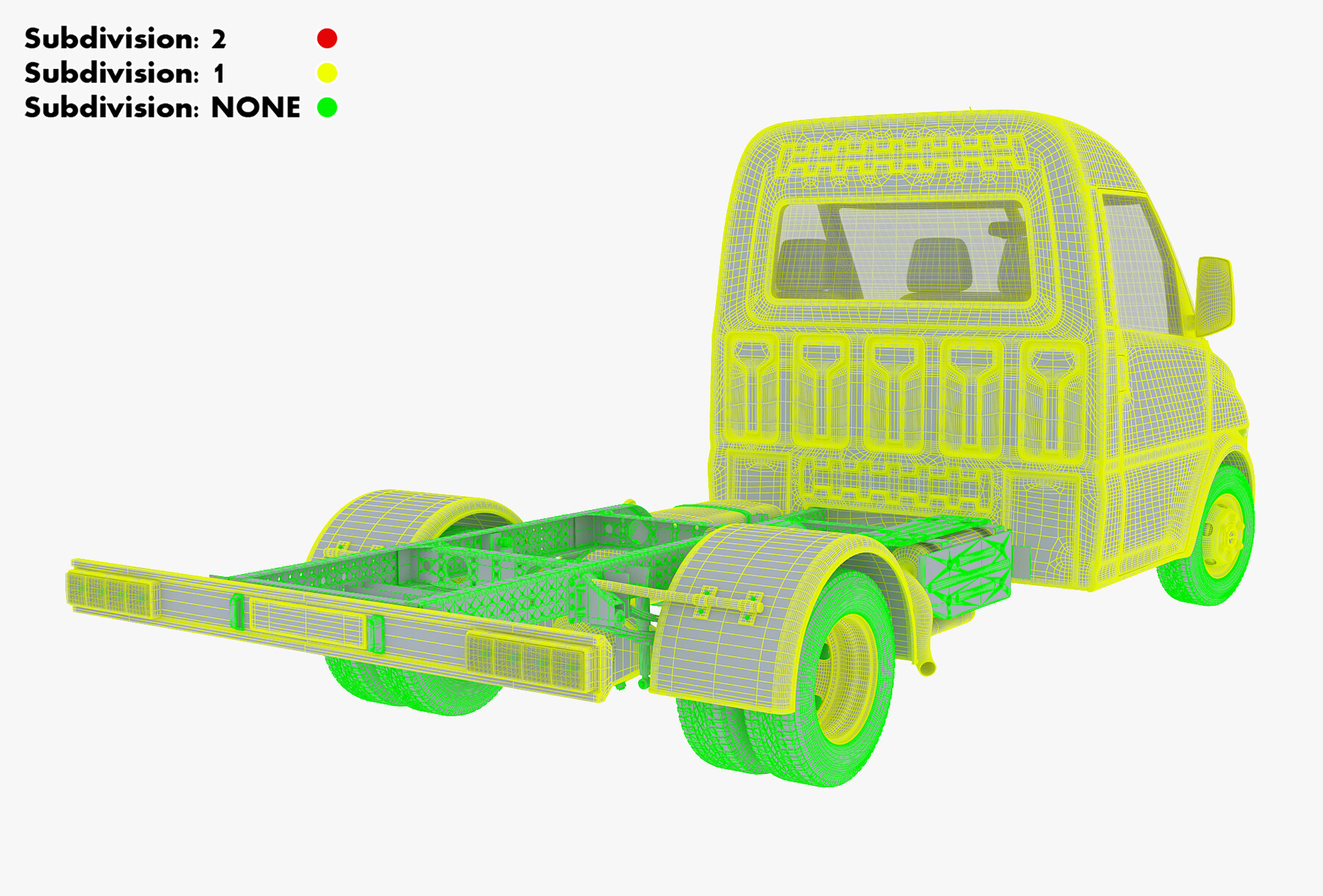 ArtStation - Generic Truck Chassis Frame v 1 | Resources