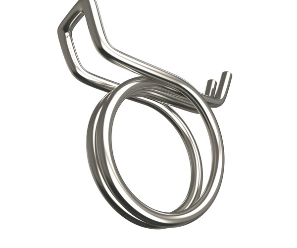 ArtStation Double Wire Spring Hose Clamp Silver Resources