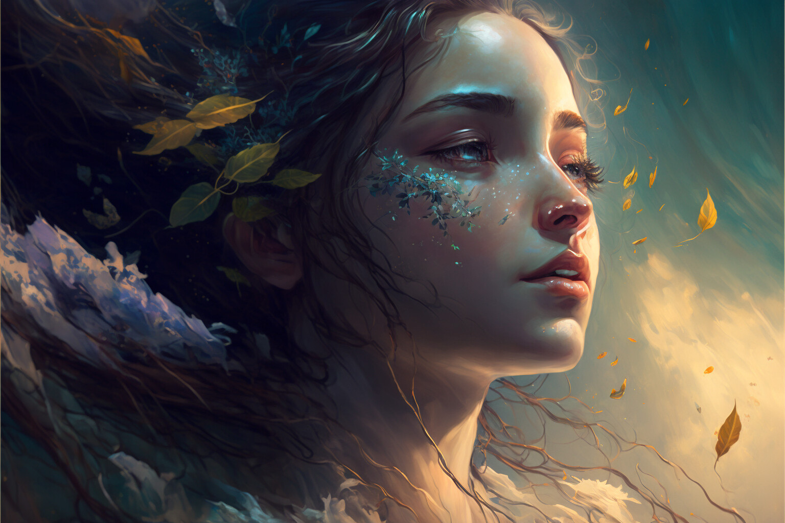 ArtStation Breeze of Serenity A Digital Painting of Calm and Peace 4