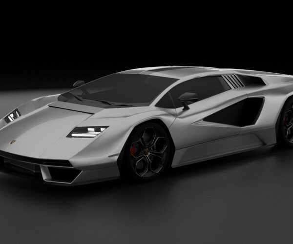 ArtStation - Lamborghini Countach LPI 800-4 | Resources