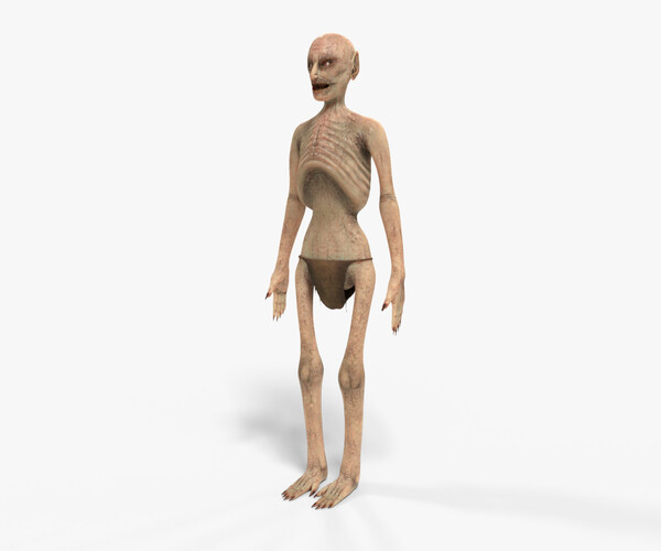 Made an SCP-096 model after learning Blender. : r/SCP