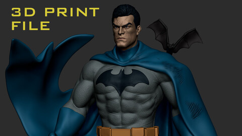 Batman Hush 3D Print File 1.0