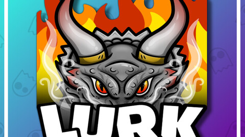 Twitch Emote: Dragon Lurk