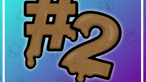 Twitch Emote: Brown Number Two