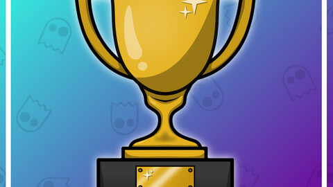 Twitch Emote: Gold Trophy