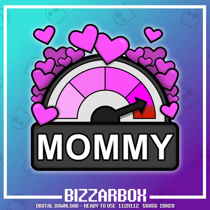 Artstation Twitch Emote Mommy Meter Artworks