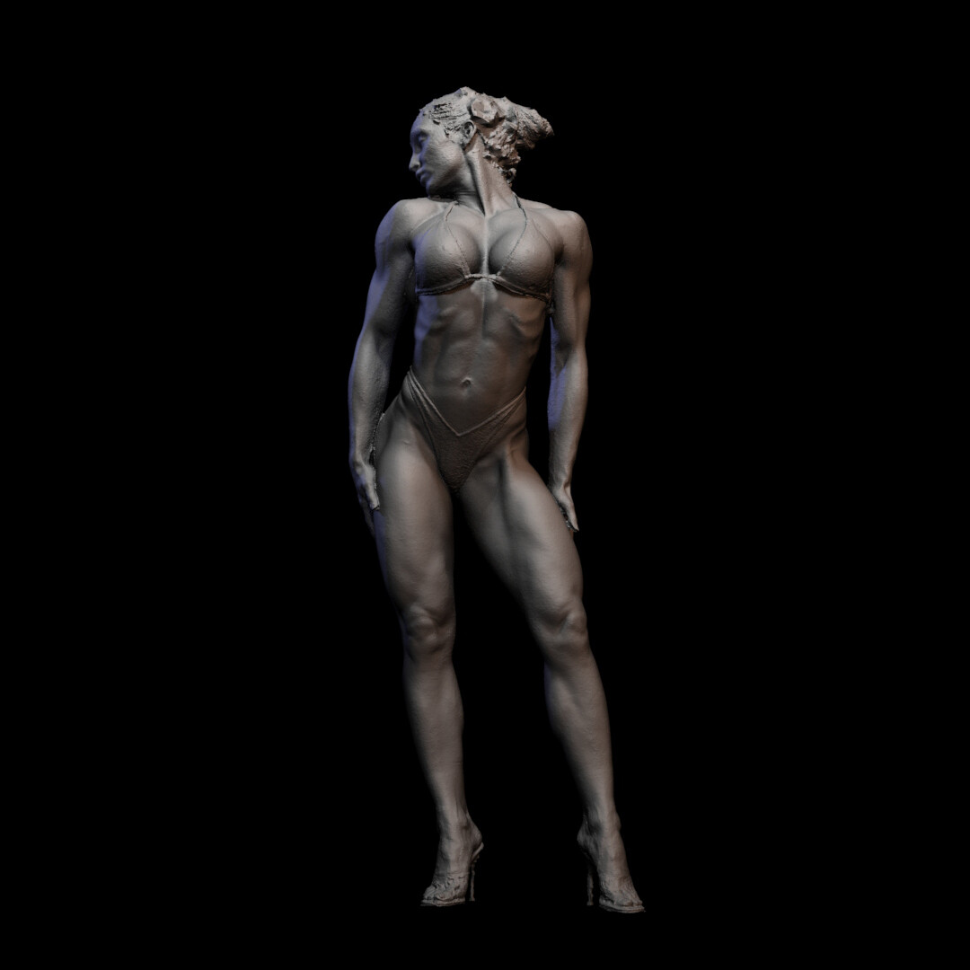 ArtStation - Human body scan