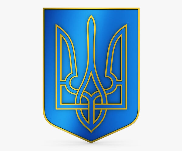 ArtStation - Ukraine State Emblem M 8 | Resources