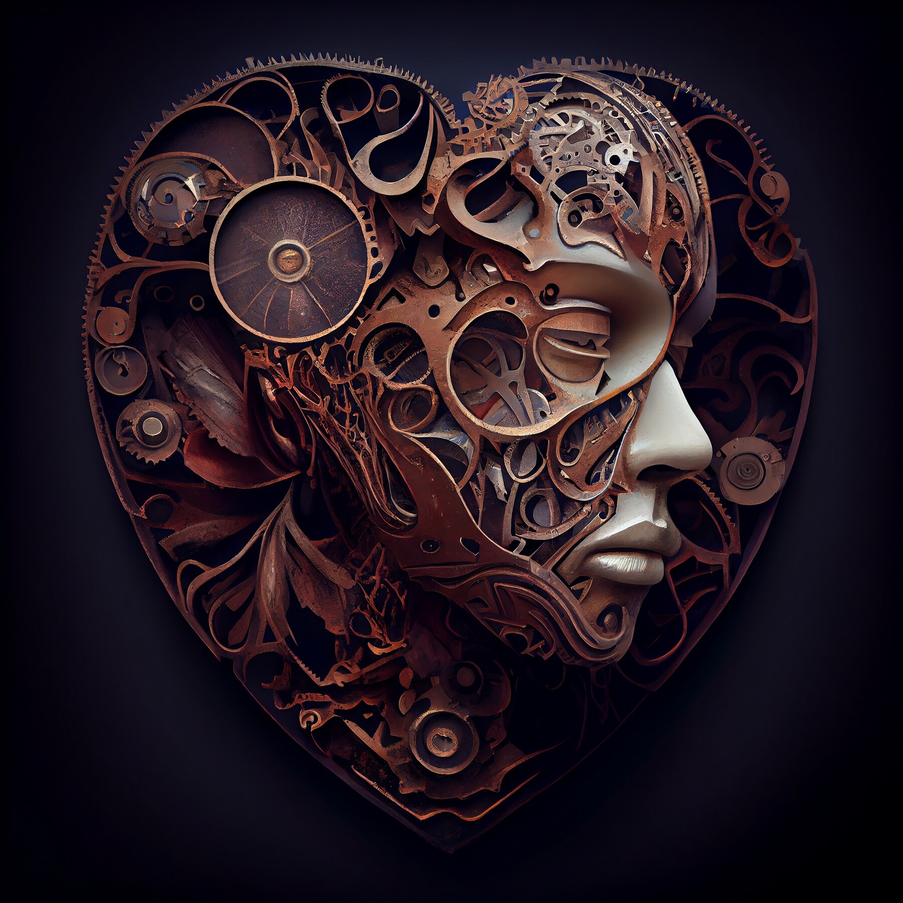 ArtStation The Clockwork Heart Artworks