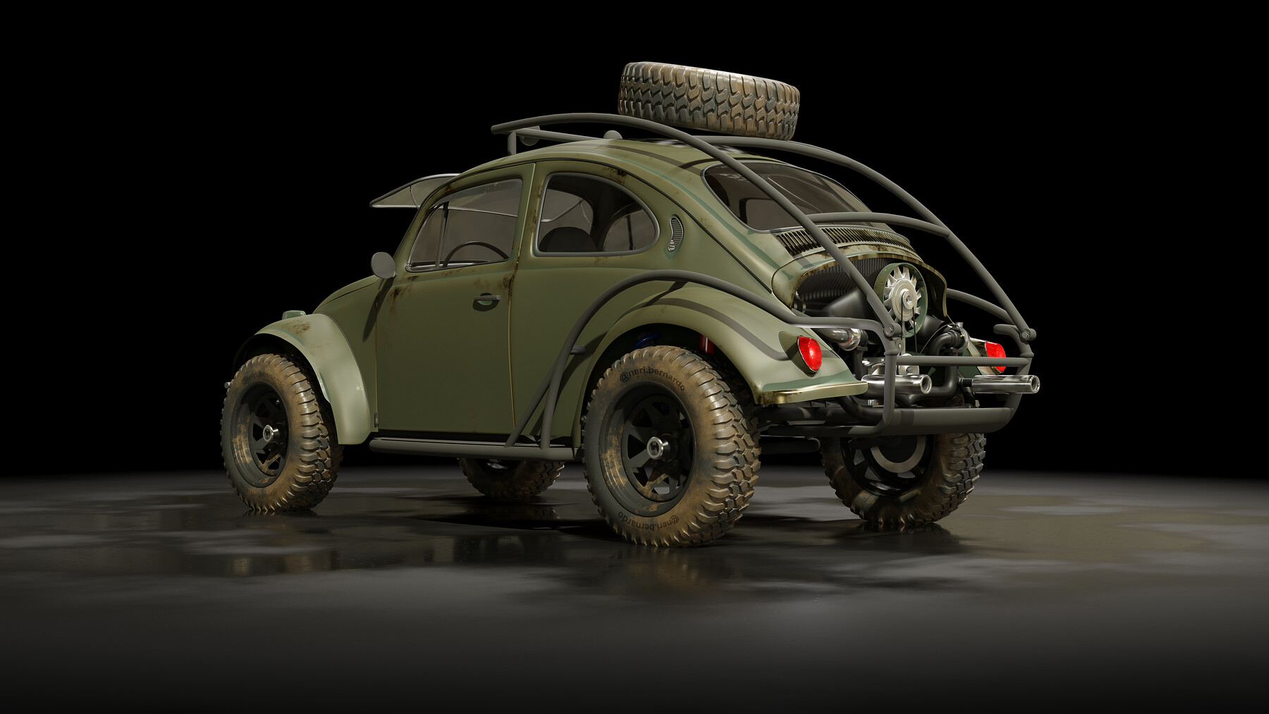 ArtStation - Off road Beetle Model | Resources