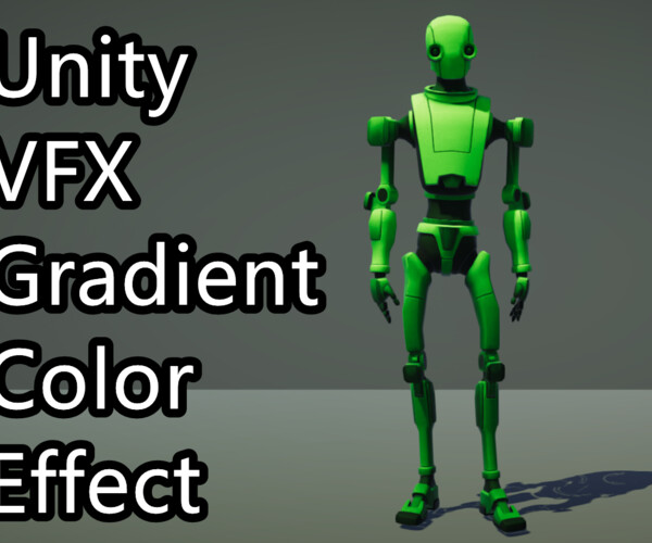 ArtStation - Unity VFX - Gradient Color Effect | Game Assets