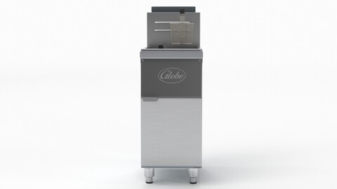 Globe Gas Floor Fryer GFF50G 3D Model