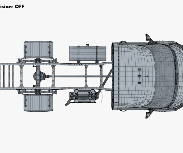ArtStation - Generic Truck Chassis Frame M 1 | Resources