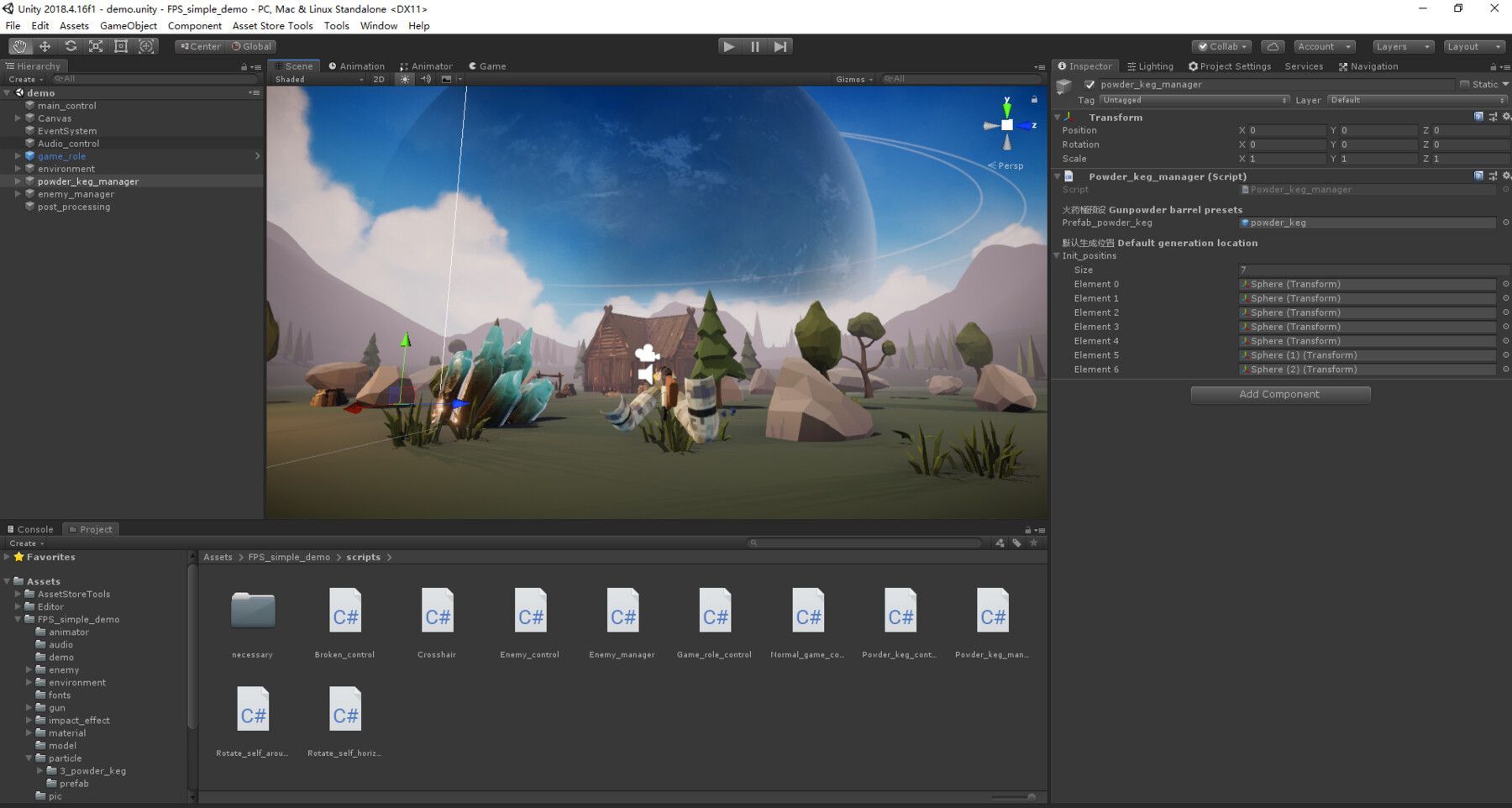 ArtStation - Unity Template - FPS Game | Game Assets