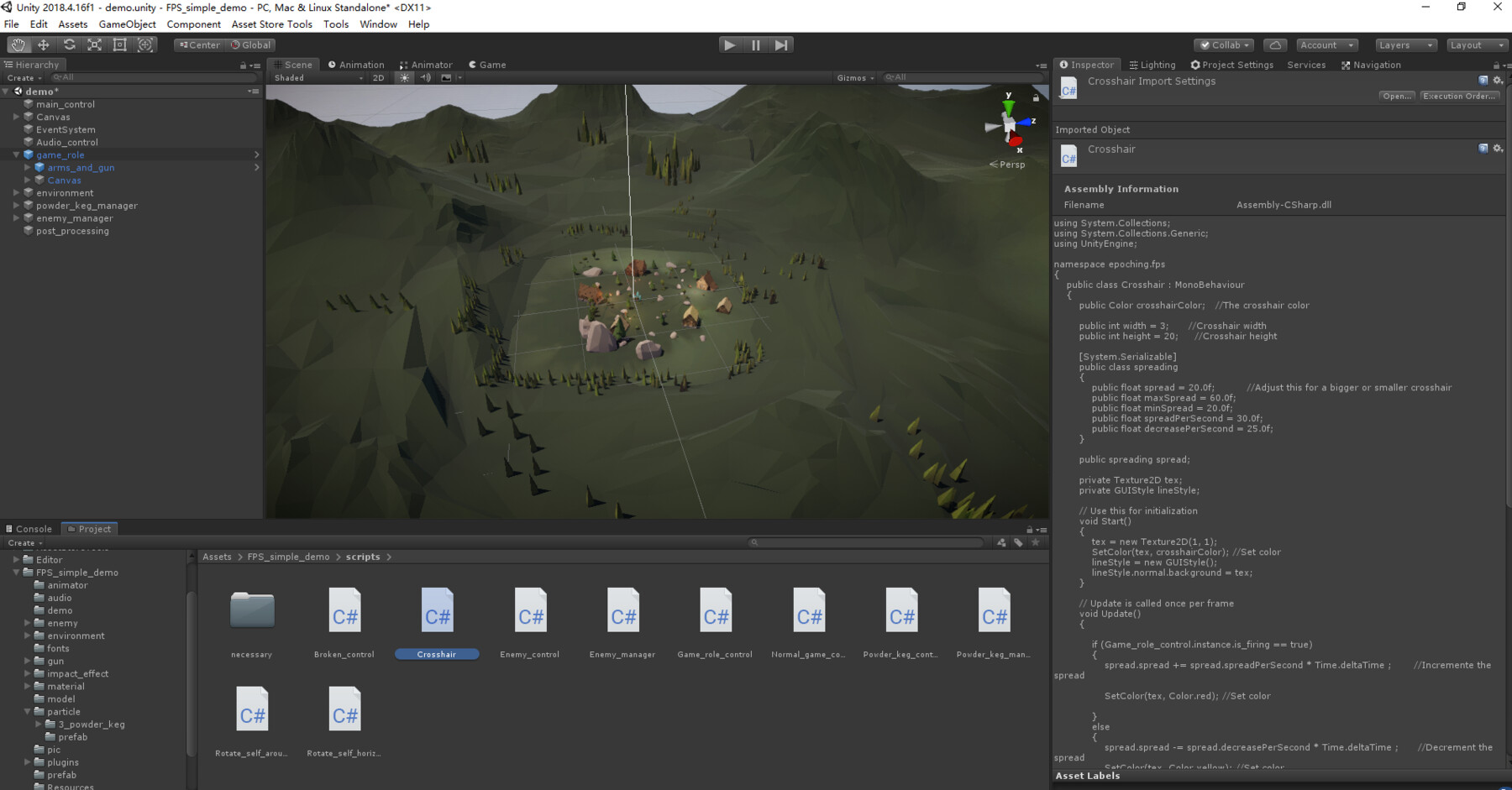 ArtStation - Unity Template - FPS Game | Game Assets