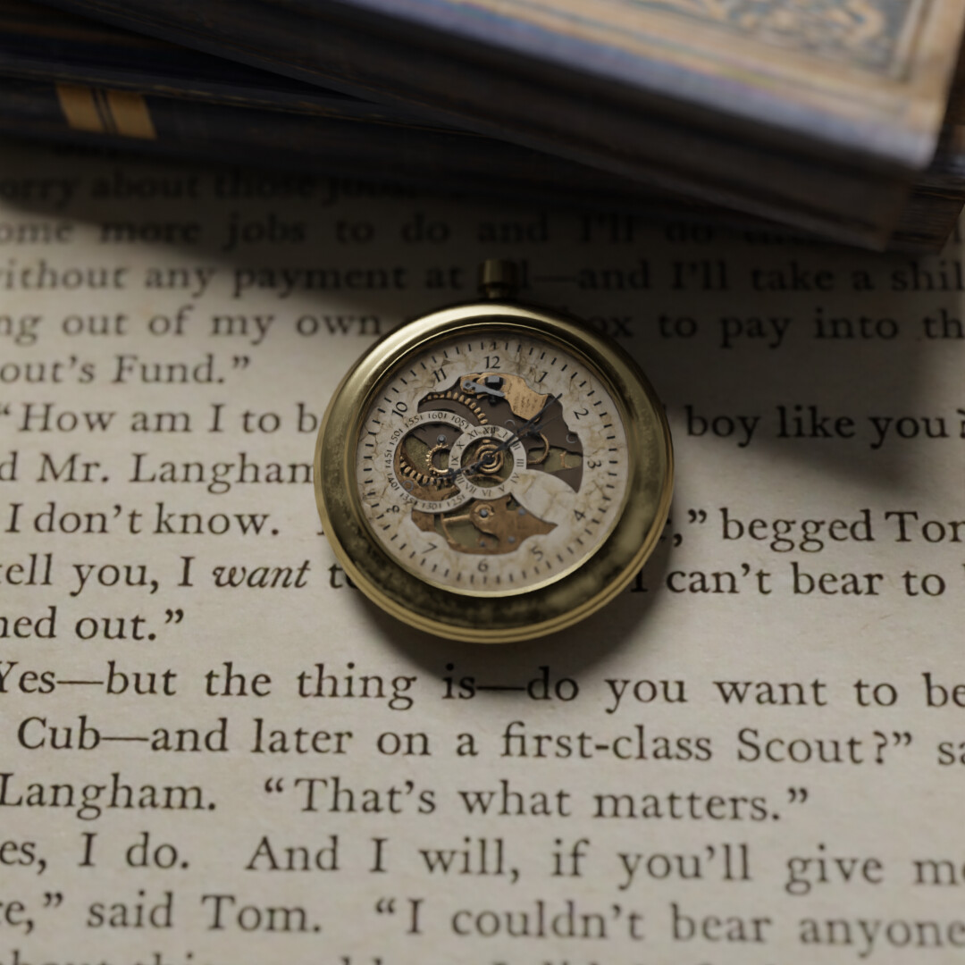 ArtStation Ancient Pocket Watch Game Assets
