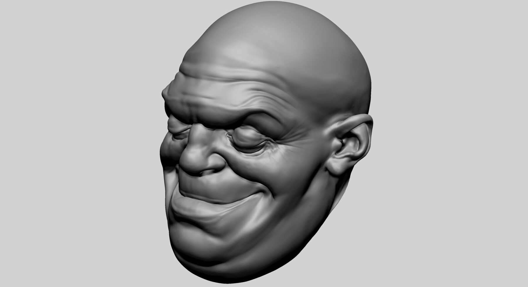 ArtStation - Speed Sculpt - Male Head B | Resources